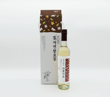 정소암의 차꽃식초(VINEGAR of green tea flower)